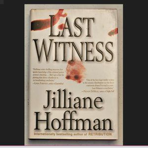 Jilliane Hoffman “Last Witness” Book.